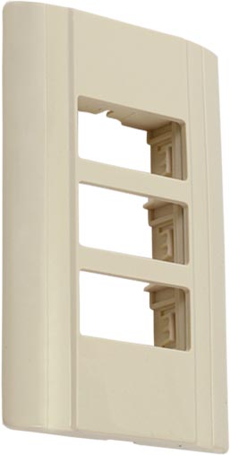 PLACA DE ABS MARFIL 3 UNIDADES VENECIA PLA027 KLEY