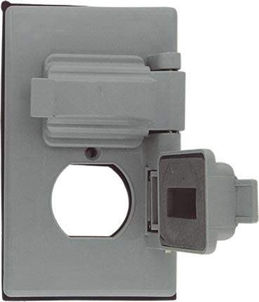 PLACA DE ABS GRIS DUPLEX INTEMPERIE PLA022 KLEY