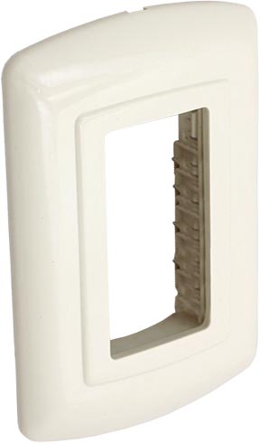 PLACA DE ABS MARFIL TIPO ITALIANA DUPLEX PLA017 KLEY