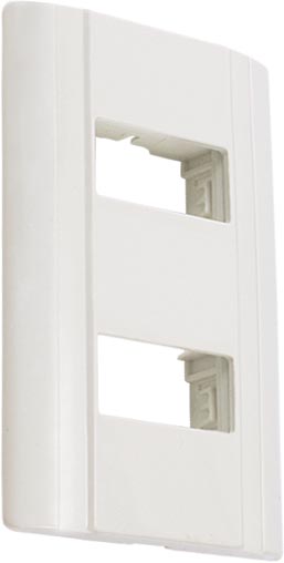 PLACA DE ABS BLANCA 2 UNIDADES VENECIA PLA026 KLEY