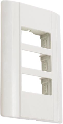 PLACA DE ABS BLANCA 3 UNIDADES VENECIA PLA028 KLEY