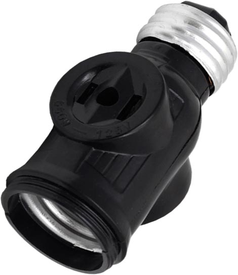 PORTALAMPARA LADRON SENCILLO BAQUELITA LAD001 KLEY