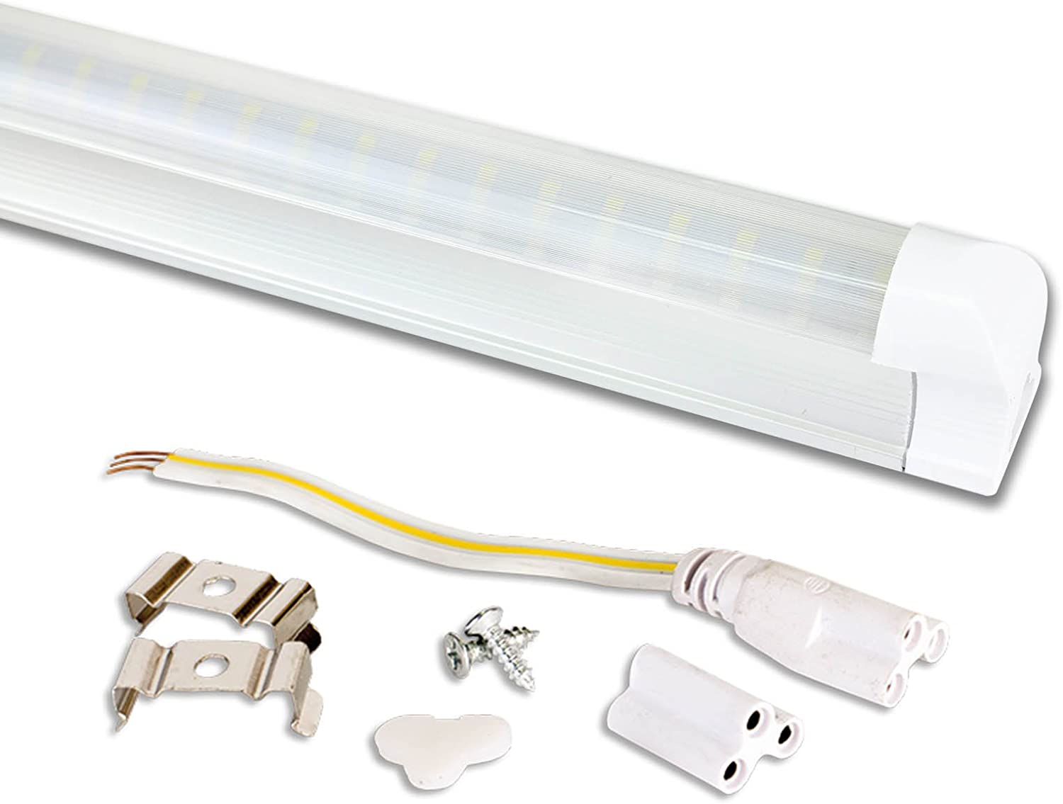 LAMPARA TUBO LED T8 18W 120CM B/PLAS C/TRANSP C/ACCS LA...