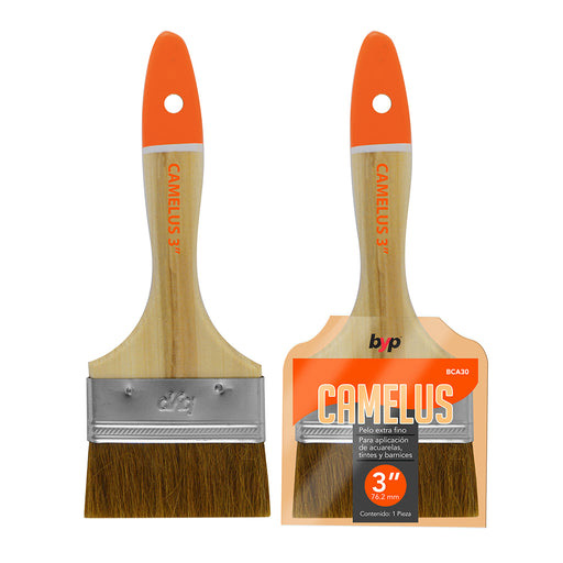 BROCHA EXTRA FINA 3 CAMELUS BCA30 BYP