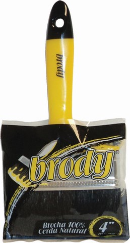 BROCHA BRODY 4 AMARILLA