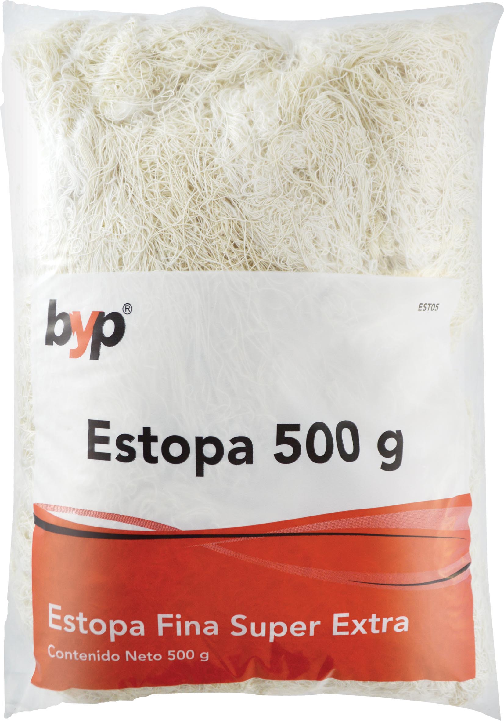 ESTOPA BLANCA BOLSA DE 1/2 KILO EST05 BYP