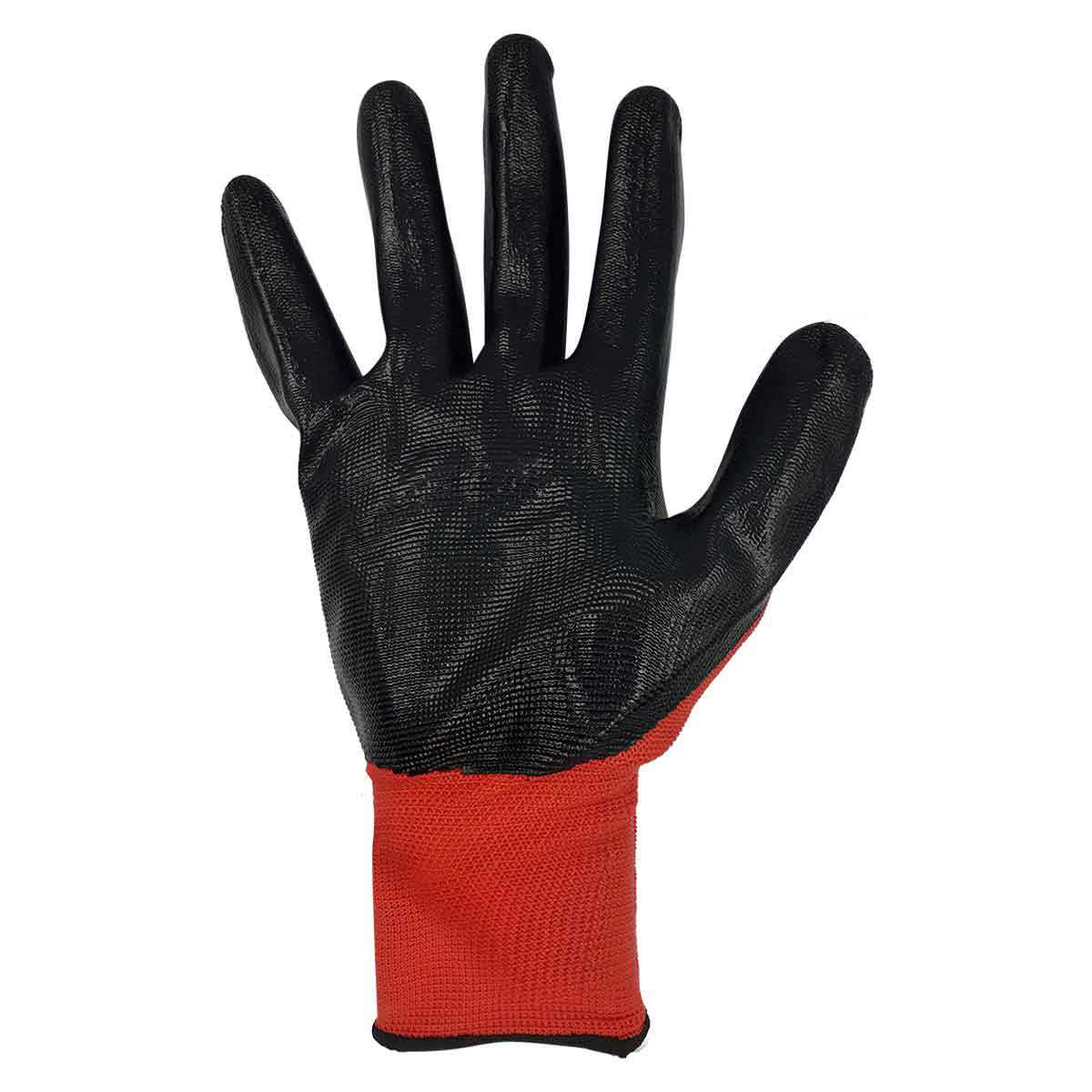 GUANTE NYLON NITRILO NEGRO GRANDE GNB09 BYP