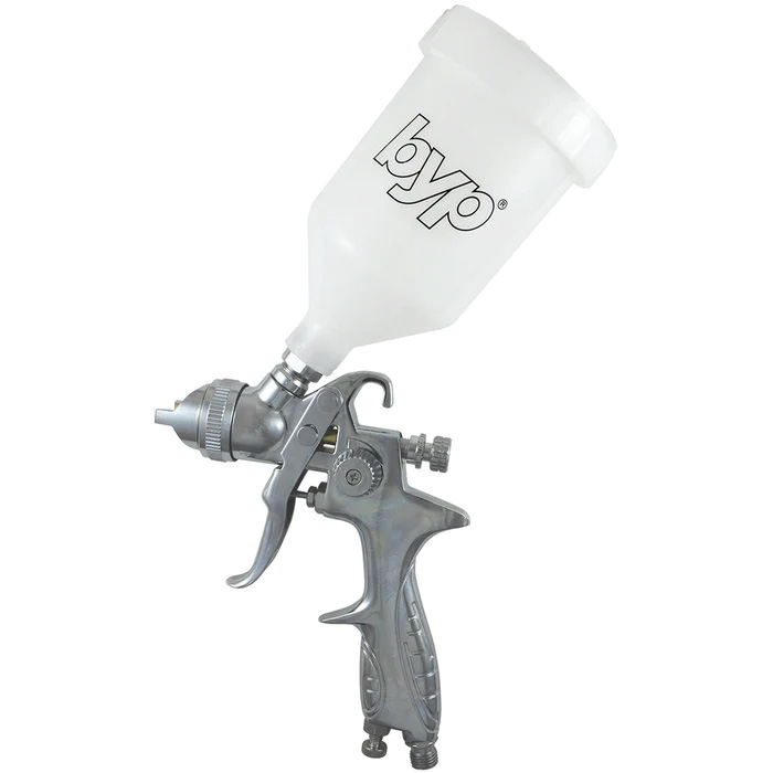 PISTOLA D/GRAV. VASO PLAS.600 M.BYP PGP