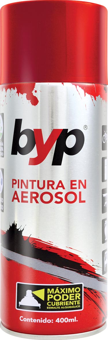 P.ESM.AEROSOL ROJO BERMELLON ALQUIDALICO 400ML ARB BYP