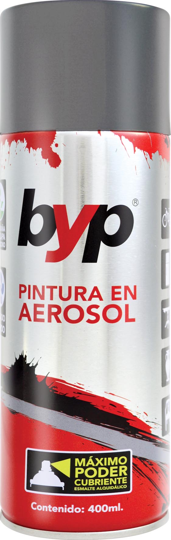 P.ESM.AEROSOL PRIMER GRIS ALQUIDALICO 400ML APG BYP