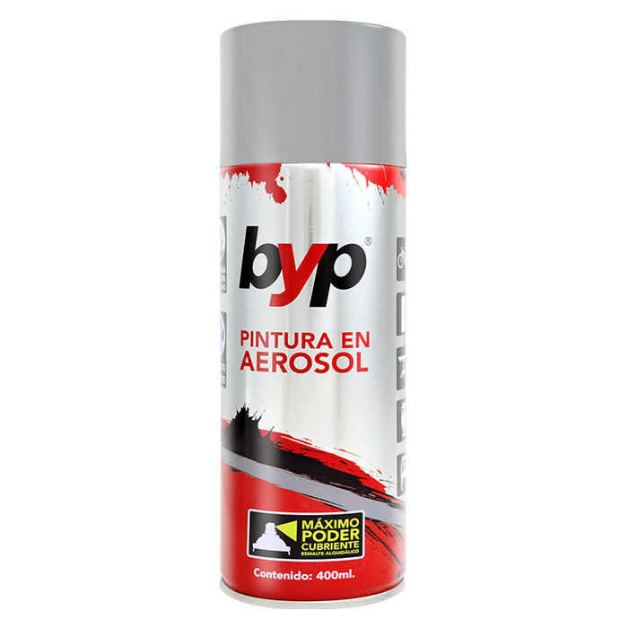 P.ESM.AEROSOL ALUMINIO ALQUIDALICO 400ML AAL BYP