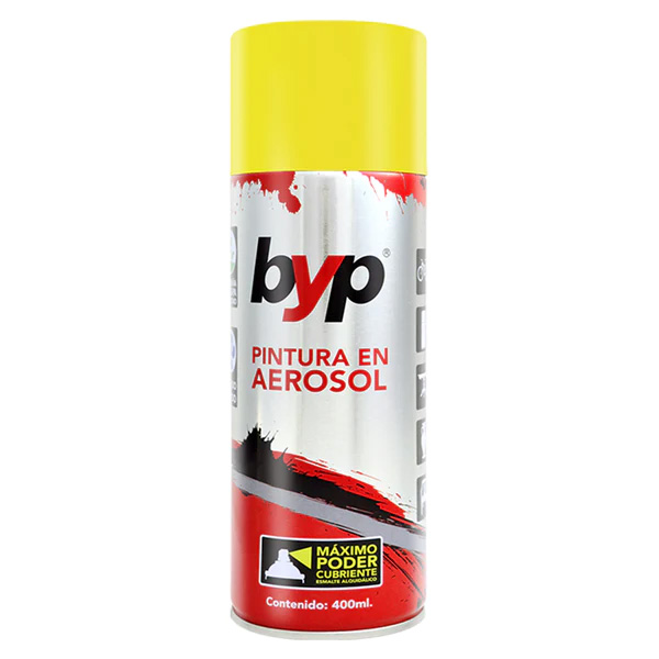 P.ESM.AEROSOL AMARILLO FLUORECENTE ALQUIDALICO 400ML AA...