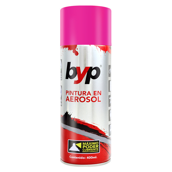 P.ESM.AEROSOL ROSA FLOURESCENTE ALQUIDALICO 400ML ARF BYP