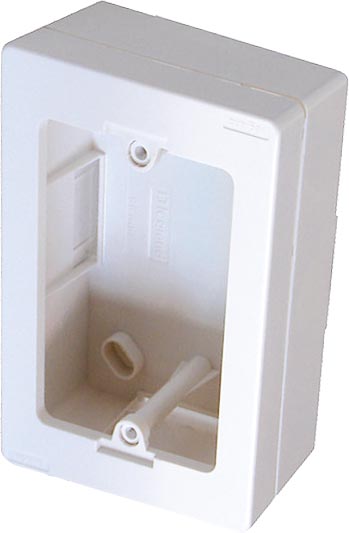 CAJA P/CANALETA D/PLASTICO W11723 BTICINO