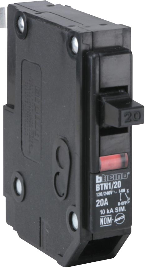 PASTILLA TERMOMAGNETICA 20AMP.BTN1/20 BTICINO