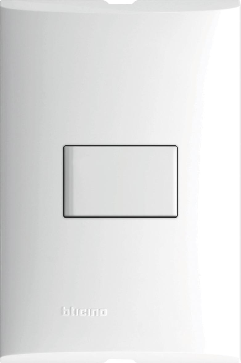 PLACA CON PULSADOR / TIMBRE 10A 127V FZA551 FORZA BTICINO