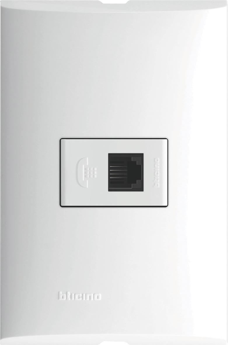 PLACA CON TOMA DE TELEFONO RJ11 4 HILOS FZA581 FORZA BT...