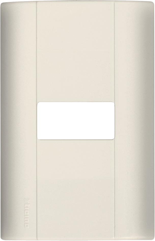 PLACA CHASIS RESINA 1 UNIDAD E5N1 MARFIL MODUS BTICINO