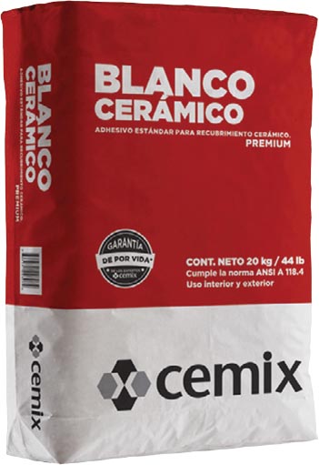 PEGAZULEJOS CEMIX C/20 KG.30164