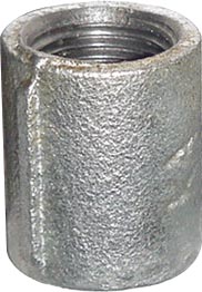 COPLE LISO 1/2 13 MM. GALV.