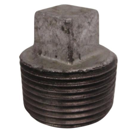 TAPON MACHO 1 1/2 38 MM. GALV.