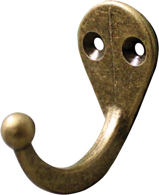 GANCHO PERCHERO SENCILLO LAT.ANT.1832 HANDY HOME