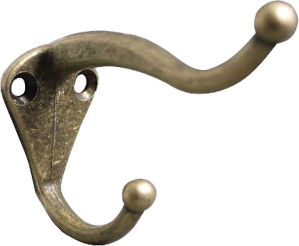 GANCHO PERCHERO P/SOMBRERO/ABRIGO LAT.ANT.1838 HANDY HOME