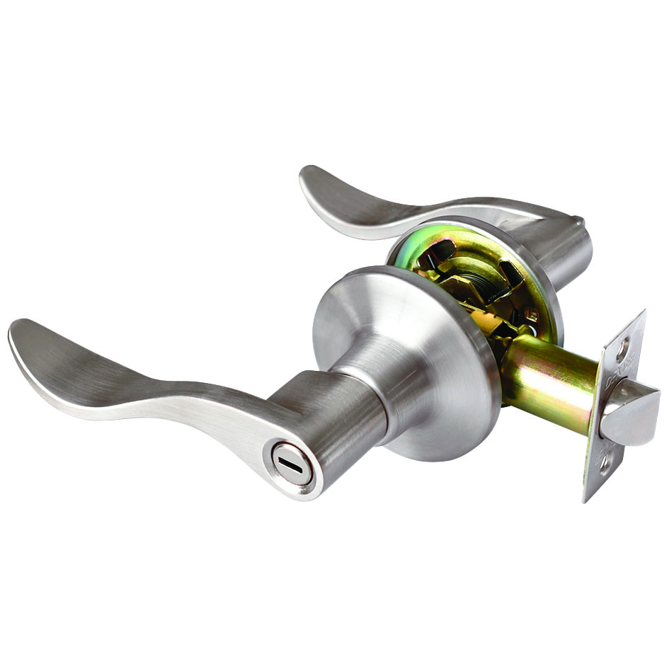 CERRADURA 5821 MANIJA MERCURIO S/LLAVE NIQUEL SATIN BP