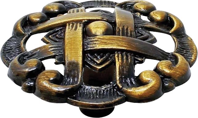 JALADERA 3887 BOTON 11/2 C/T LATON ANTIGUO