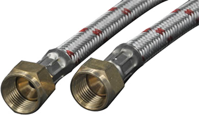 MANGUERA P/GAS MG10X150 3/8 X 1.5 MTS ALUMINIO CNX