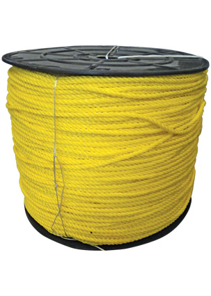 CABLE DE PLASTICO DE 6 MM 1/4 18 KILOS APROX