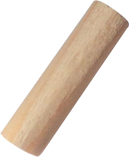 TAQUETE DE MADERA DE 3/8 BOLSA C/100