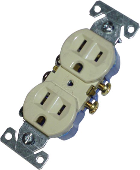 CONTACTO COOPER DOBLE 270V MARFIL