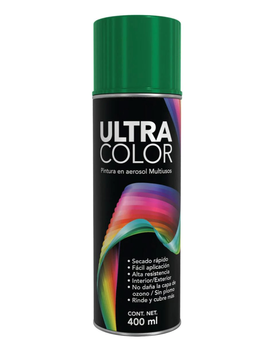 P.ESM. AEROSOL ULTRACOLOR VERDE BOTELLA 706 400ml.