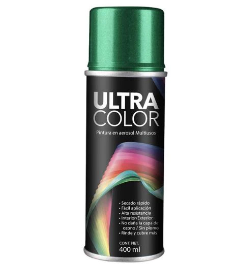 P.ESM. AEROSOL ULTRACOLOR VERDE METALICO 720 400ml.