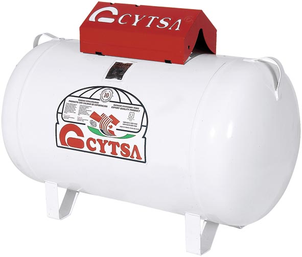 TANQUE ESTACIONARIO 180 LTS BCO/ROJO CYTSA C/REG PT180EST