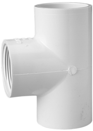 TEE PVC 3/4 CEDULA 40 402007 CEMCEMROSCAR