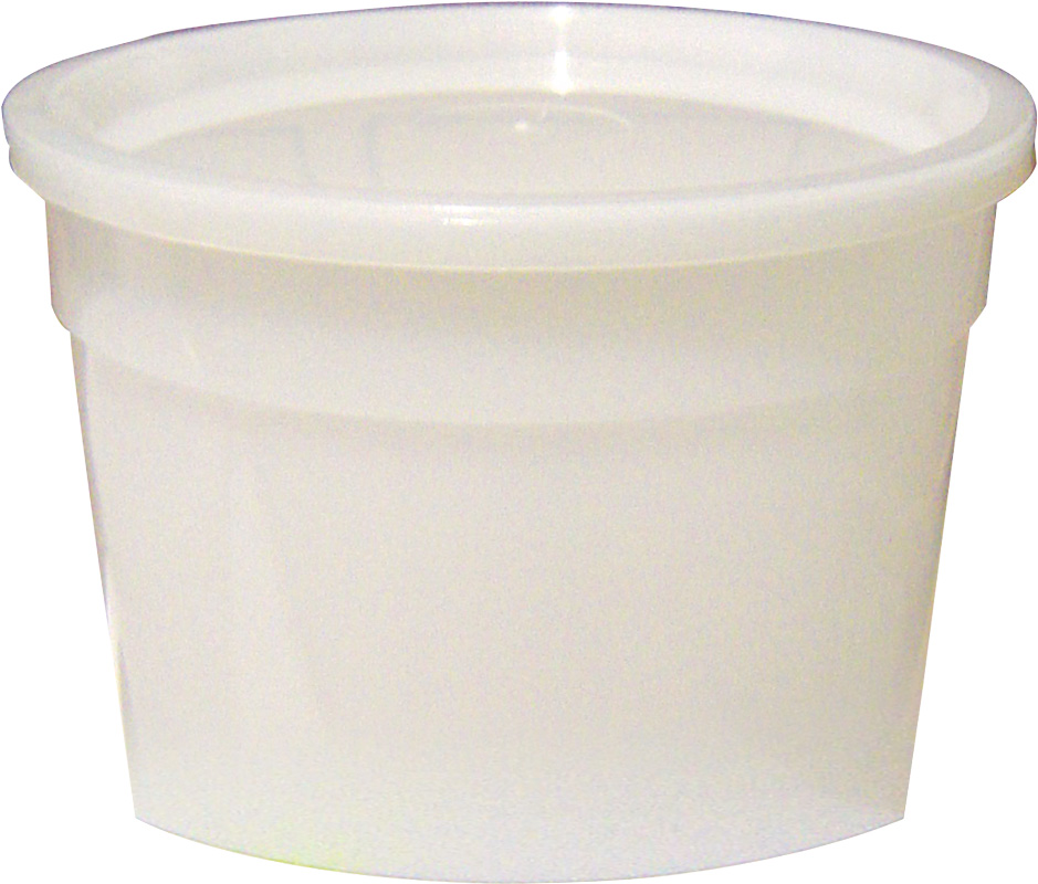 BOTE PLASTICO 200 ML. CON TAPA