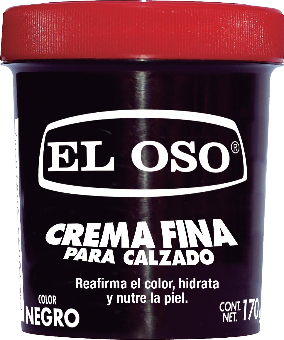CREMA EL OSO DE 170 GRS. NEGRA 8070