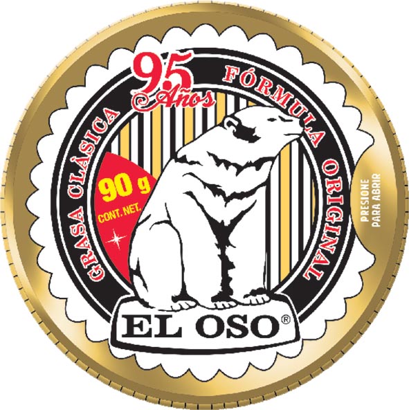 GRASA EL OSO DE 90 GRS. NEUTRA 8084