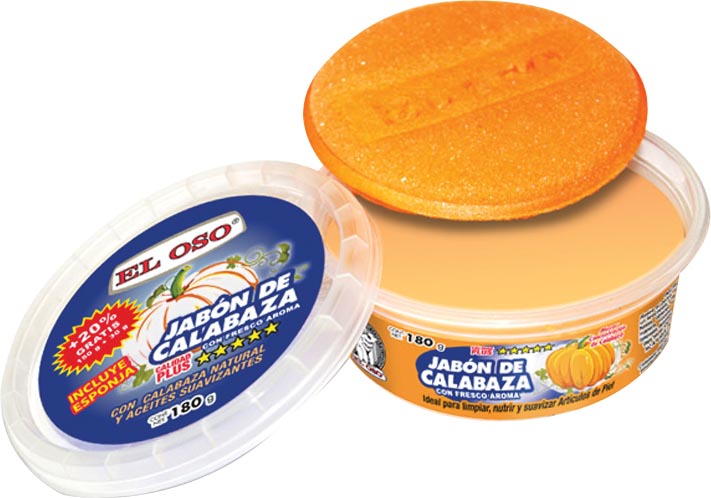 JABON EL OSO DE CALABAZA 125 GRS. 8094