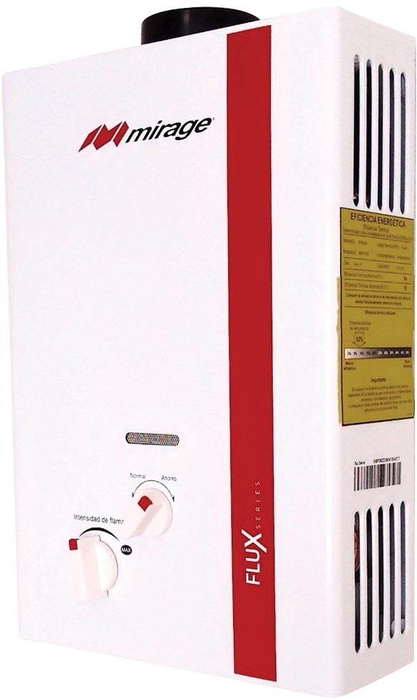 BOILER DE PASO 6 LTOS INSTAN. GAS NAT. MBF06EF MIRAGE