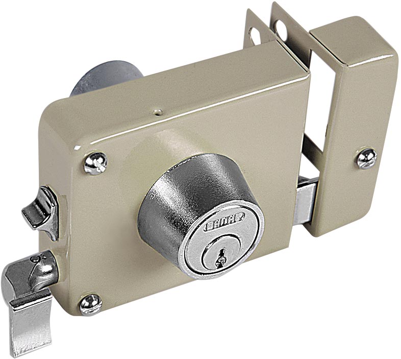 CERRADURA MONTAFACIL 175MFBD 175 3 PASOS BEIGE DER. FANAL