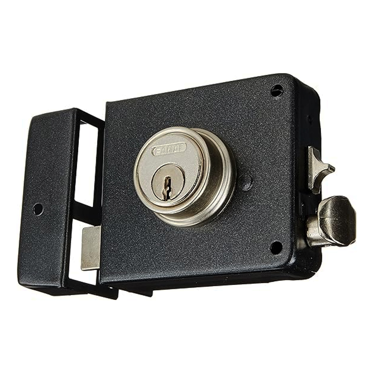 CERRADURA MONTAFACIL 170MFPGOI 2 PASOS NEGRO IZQ. FANAL