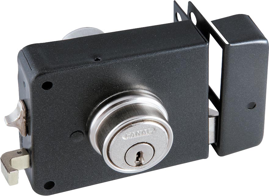 CERRADURA MONTAFACIL 170MFPGOD 2 PASOS NEGRO DER. FANAL