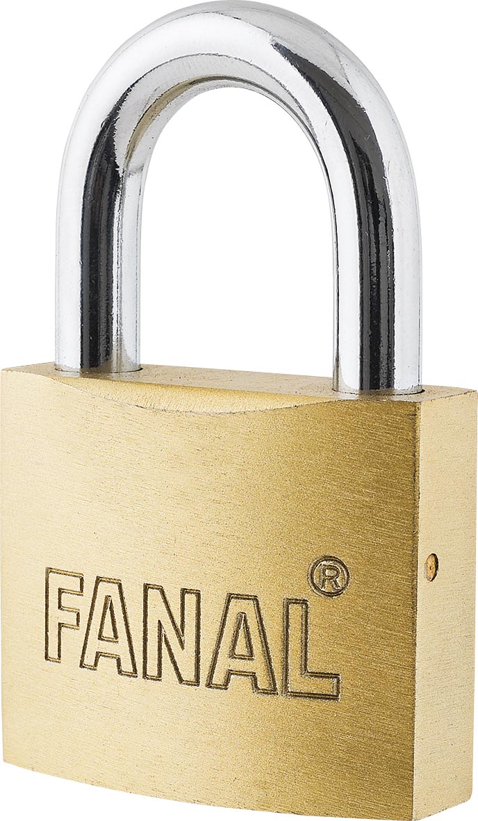 CANDADO D/HIERRO 50MM FH50B P.LATON G/CORT. FANAL