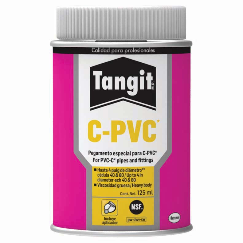 CEMENTO P/CPVC BOTE 125 ML. AMARILLO TANGIT 2709335