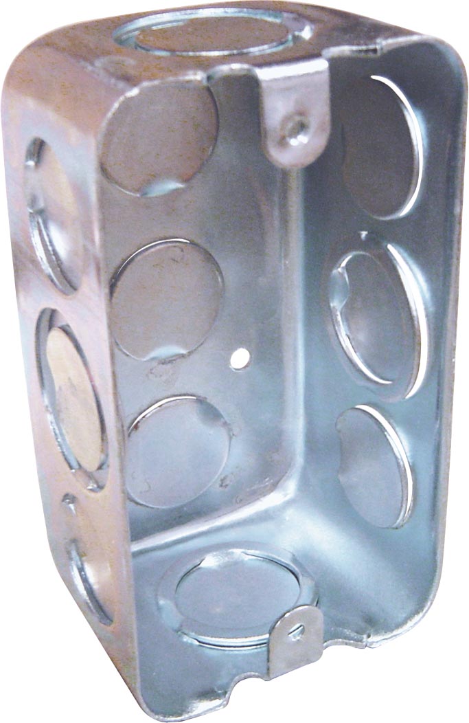 CAJA RECTANGULAR 2x5 CHALUPA T.AMERIC.JVD275 GALV. IGESA