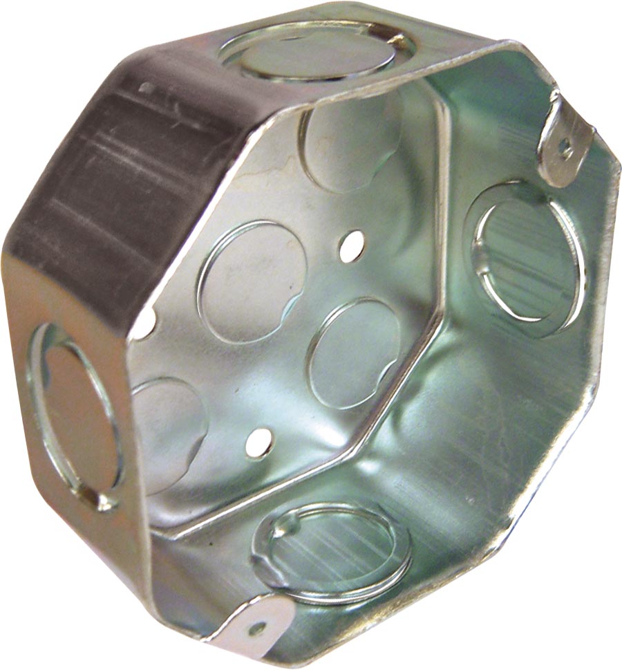 CAJA OCTAGONAL 4x4 REFORZADA GALV. JVD277 IGESA