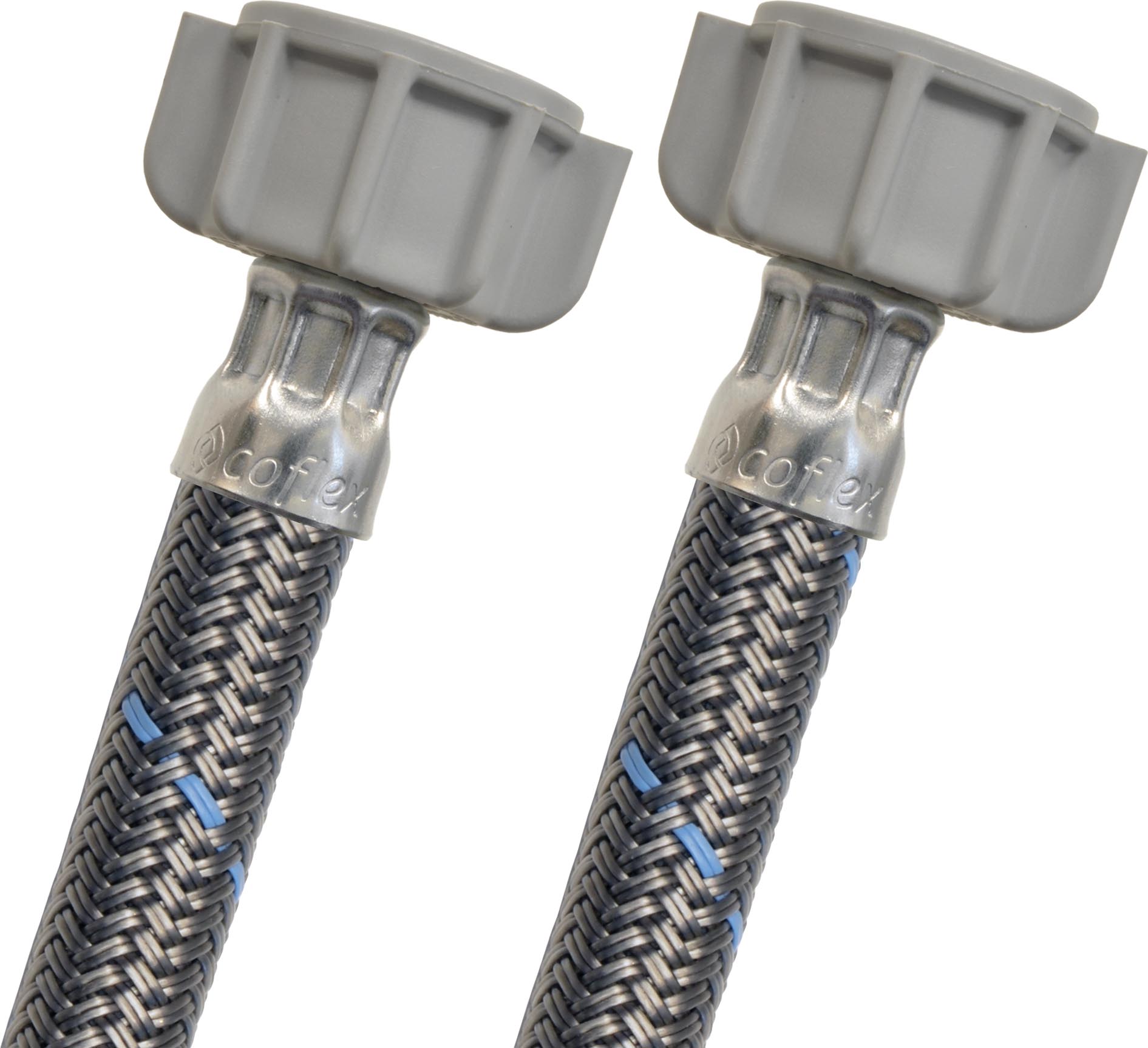 CONECTOR CVLGC40 1/2X1/2 40 CM P/LAV.VINILO GRIS COFLEX